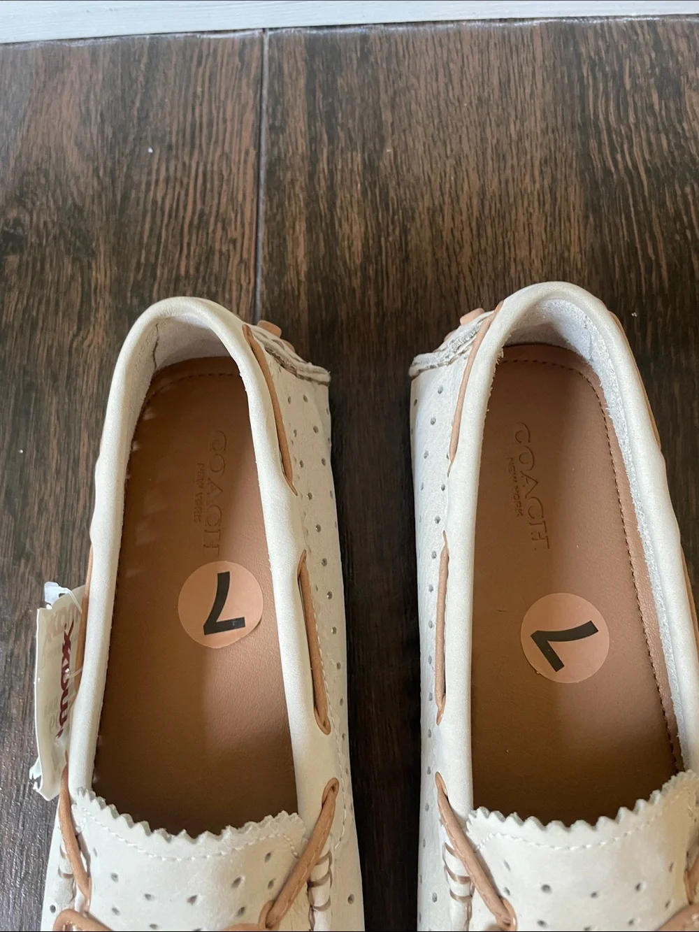 NWT COACH Moccasins!